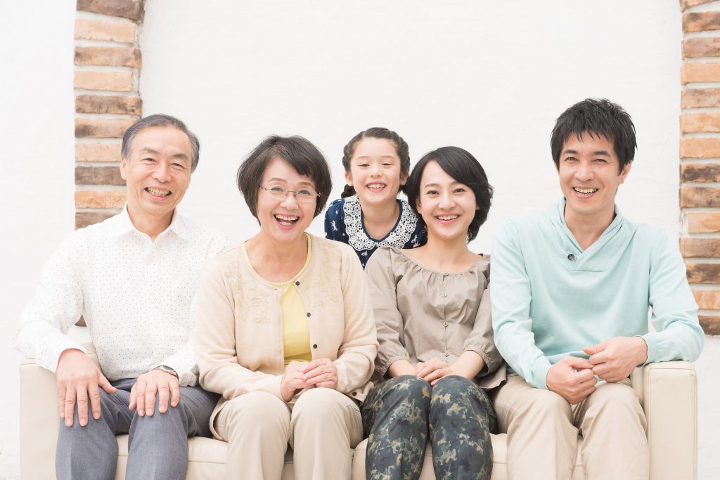 家族集合の写真